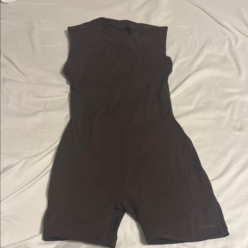 Youngla it girl romper size XS in Brown